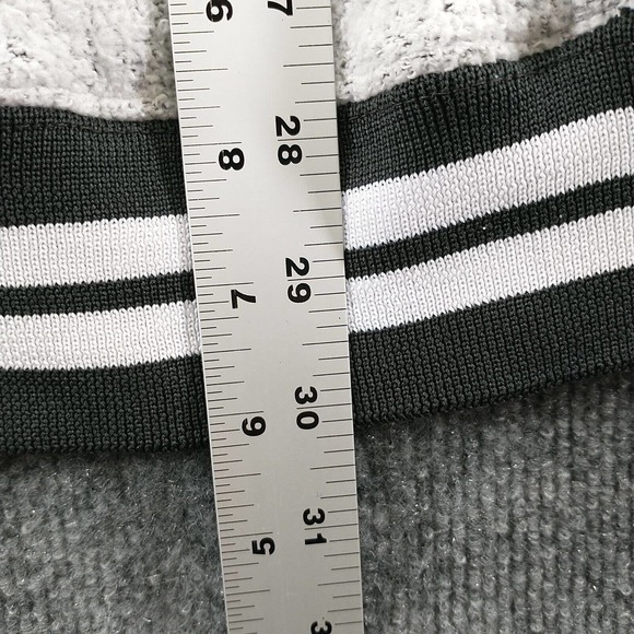 Fan Cloth Womens Michigan State Pullover Drawstring Hoodie Sweatshirt Gray 2XL - Picture 12 of 13